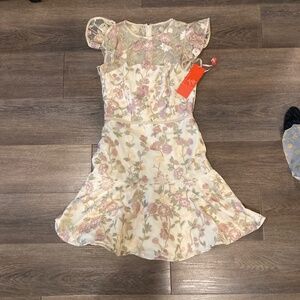 Monique Lhuillier mini dress ( not for the bride )